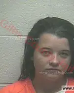 Booking photo of Amber Nichole Campbell, Giles County, Oct 15, 2016