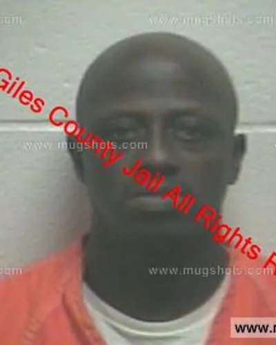 Booking photo of Royal Jamar Manassa, Giles County, Dec 25, 2018