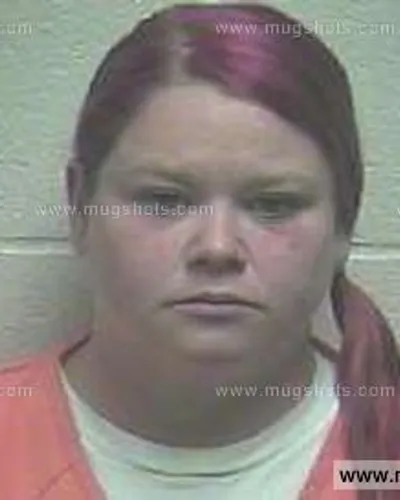 Booking photo of Amanda Morgan Christy, Giles County, Nov 8, 2014