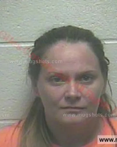 Booking photo of Rachael Andrews, Giles County, Aug 25, 2015