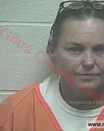 Booking photo of Tracie Ann Harvey, Giles County, Dec 11, 2016