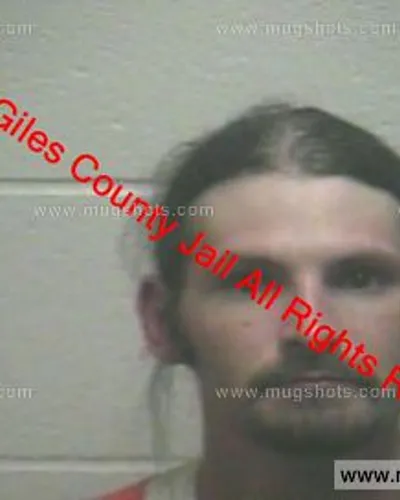 Booking photo of Thaddeus Smith, Giles County, May 17, 2020