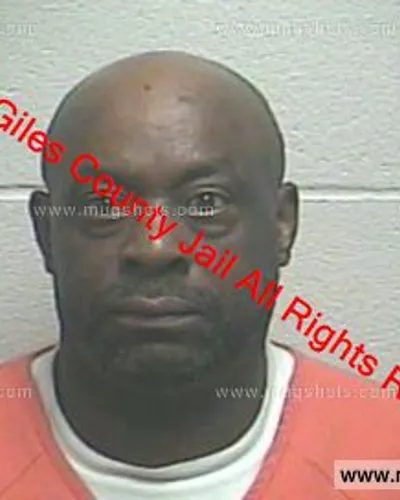 Booking photo of Alfred Harney, Giles County, Dec 27, 2019