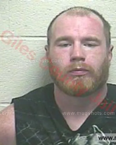 Booking photo of Lucas Landers Kilpatrick, Giles County, Jul 11, 2017