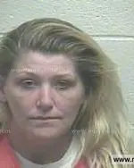 Booking photo of Kimberly Ann Vargas, Giles County, Oct 16, 2014