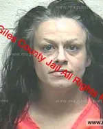 Booking photo of Kandice Lane Sims, Giles County, Mar 20, 2019