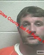 Booking photo of Joshua James Norwood, Giles County, May 17, 2020