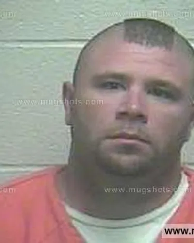 Booking photo of Douglas Owen Hendrix, Giles County, May 27, 2014