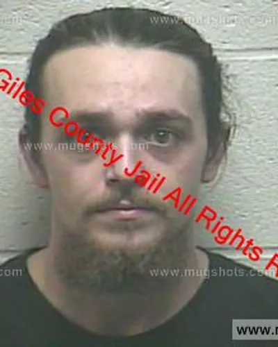 Booking photo of Lucas Harrington, Giles County, Mar 11, 2020