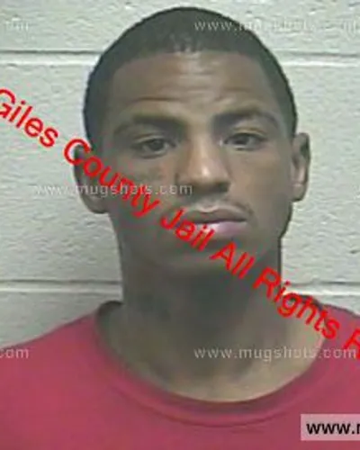 Booking photo of Germontric Driver, Giles County, Jan 29, 2020