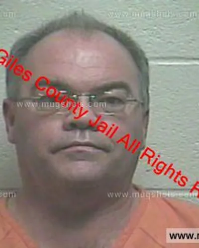 Booking photo of Kerry Carter, Giles County, Feb 15, 2020