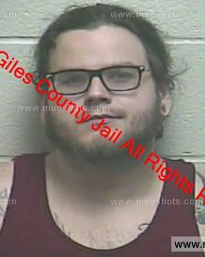 Booking photo of Curry Norwood, Giles County, Jan 2, 2020