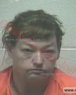 Booking photo of Chrystal Renay Beddingfield, Giles County, Oct 26, 2017