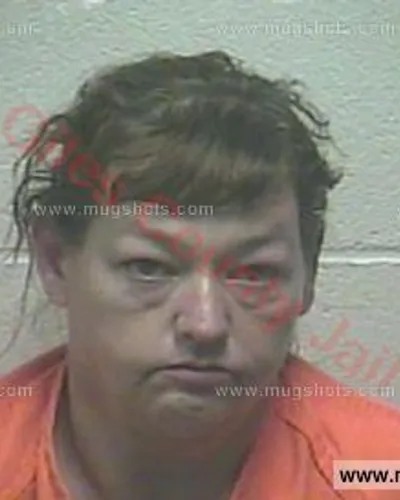 Booking photo of Chrystal Renay Beddingfield, Giles County, Oct 26, 2017