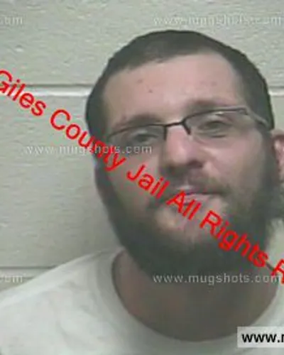 Booking photo of Gerald Griffin Stevenson, Giles County, Feb 8, 2020