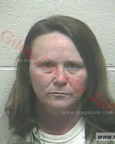 Booking photo of Theresa Dawn Duke, Giles County, Jul 9, 2017