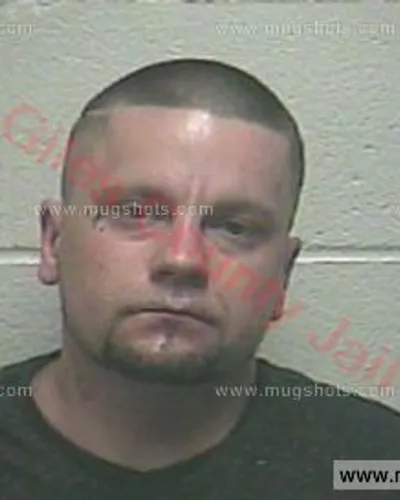 Booking photo of Bradley Dean Woodard, Giles County, Apr 14, 2018