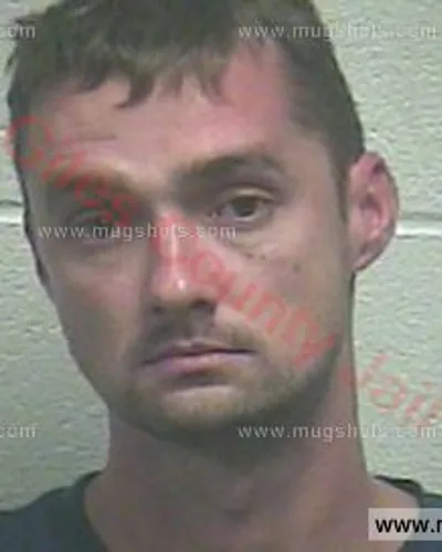 Booking photo of Ricky Hamilton, Giles County, Oct 23, 2015