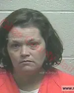 Booking photo of Crystal Nicole Russell, Giles County, Aug 12, 2017