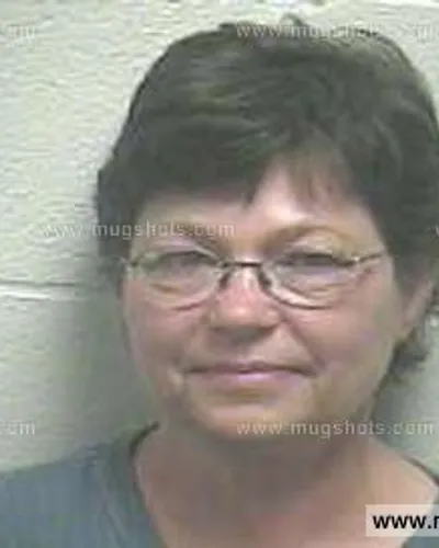 Booking photo of Gail Thigpen, Giles County, May 31, 2013