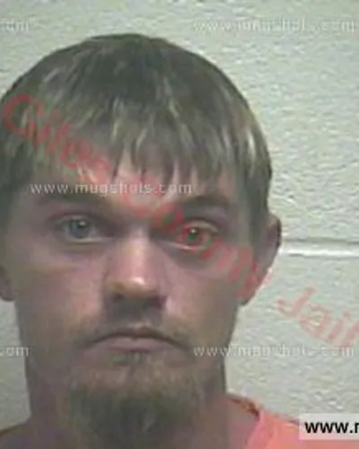 Booking photo of RICKEY W SHRADER Jr., Giles County, Sep 24, 2015