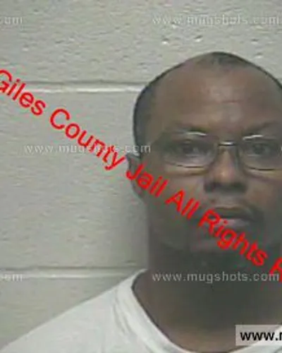 Booking photo of Randy Massey, Giles County, Apr 3, 2020