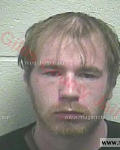 Booking photo of Lucas Landers Kilpatrick, Giles County, Dec 11, 2015