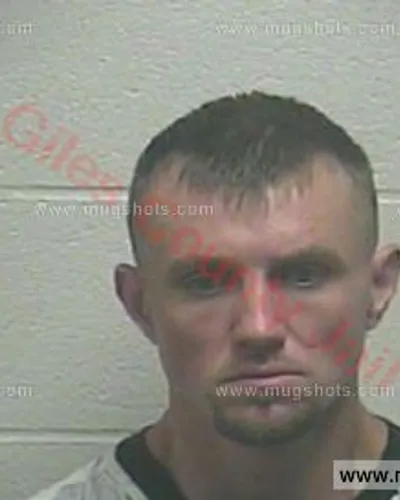 Booking photo of Marshall Bryan Keeton, Giles County, May 8, 2017