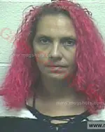 Booking photo of Beatrice Diane Brown, Giles County, Oct 27, 2017