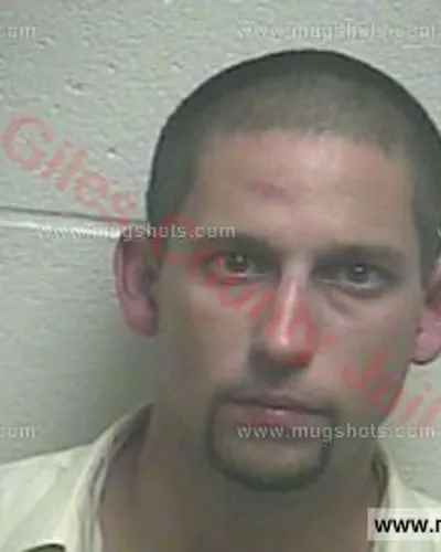 Booking photo of Skylear James Finamore, Giles County, Sep 28, 2016