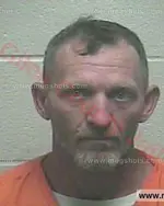 Booking photo of Terry Lee Harville, Giles County, Apr 23, 2018