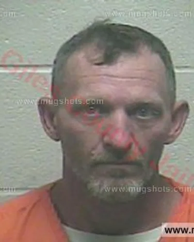 Booking photo of Terry Lee Harville, Giles County, Apr 23, 2018