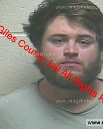 Booking photo of William Alexander Johnson Jr, Giles County, May 16, 2020