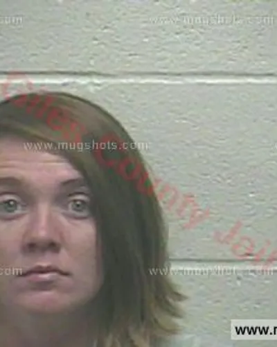 Booking photo of Jessica Dove, Giles County, Dec 18, 2017