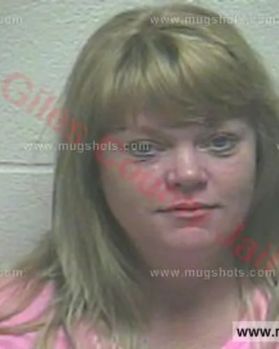 Booking photo of Elizabeth Lake Campbell, Giles County, Apr 20, 2017