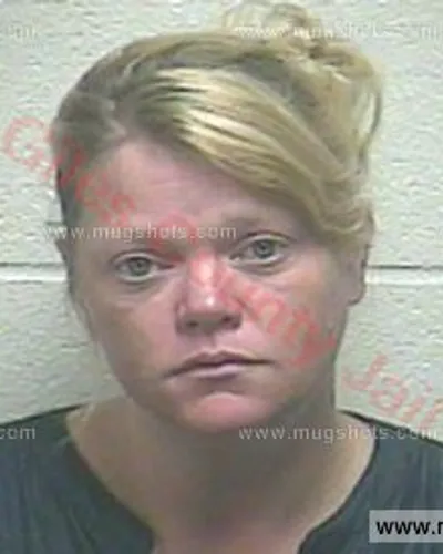 Booking photo of Elizabeth Lake Campbell, Giles County, Sep 17, 2017