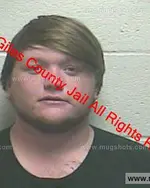 Booking photo of Carson Eli Lunn, Giles County, Nov 17, 2019