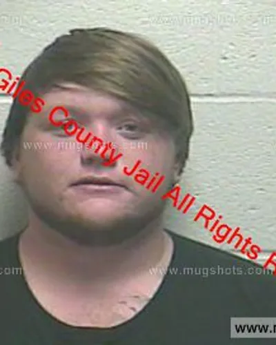 Booking photo of Carson Lunn, Giles County, Nov 17, 2019