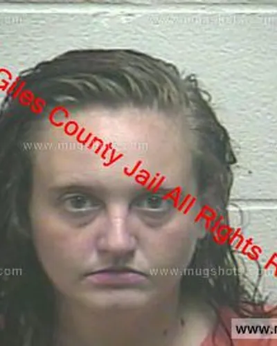 Booking photo of Brittany Mccluskey, Giles County, Sep 27, 2019
