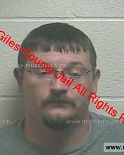 Booking photo of Brandon Oneil Zeigler, Giles County, Nov 3, 2019