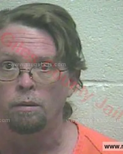 Booking photo of Joel Thornton, Giles County, Jun 9, 2018