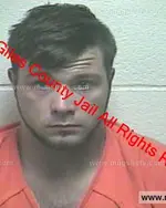 Booking photo of John Christopher Rowland, Giles County, Oct 27, 2019