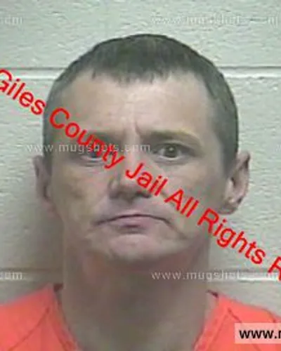 Booking photo of BRIAN SHAWN DANIELS Jr., Giles County, Feb 24, 2020