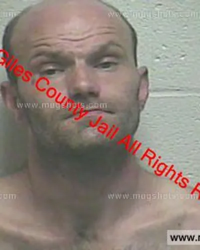 Booking photo of Jeffery Brewington, Giles County, Apr 7, 2020