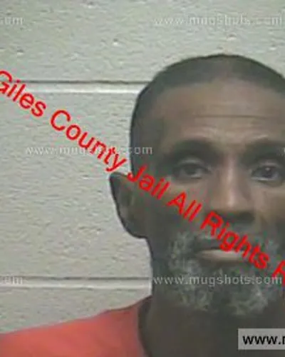 Booking photo of Gary Coffey, Giles County, Apr 15, 2020