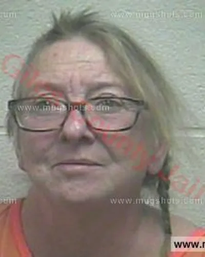 Booking photo of Nancy Simmons, Giles County, Jan 13, 2017