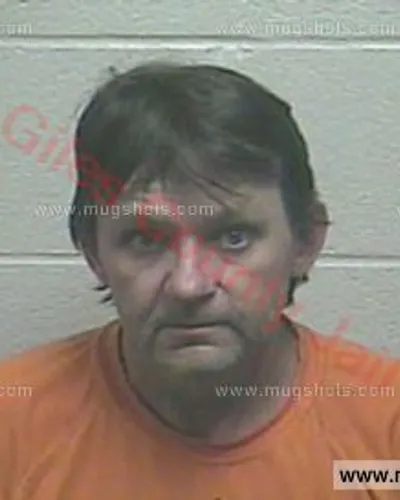 Booking photo of Johnny Lane Wallace, Giles County, Feb 13, 2018