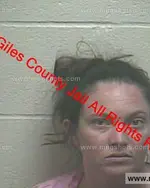 Booking photo of Tiffany Deon Townsend, Giles County, Feb 3, 2020