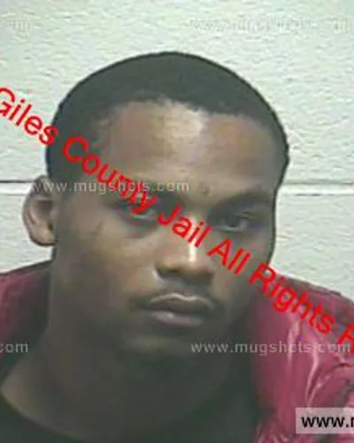 Booking photo of Arthur Davidson, Giles County, Dec 31, 2019