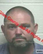 Booking photo of Michael Paul Dunavant, Giles County, Oct 25, 2019